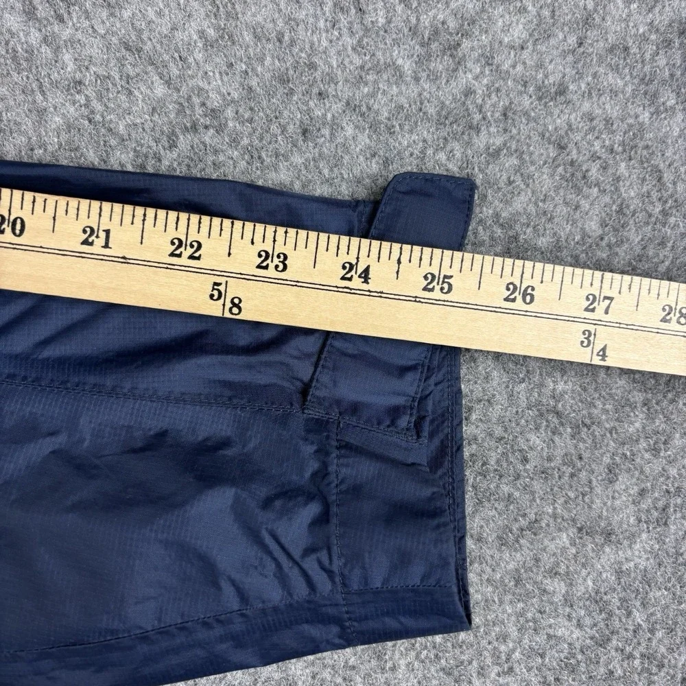 LL Bean TEK Jacket Mens Large‎ Blue Hooded Full Zip Rain Windbreaker Coat Casual